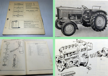 John Deere 700 Dieselschlepper Ersatzteilliste Parts Catalog 1965