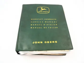 John Deere 820 920 1020 VU Traktor Werkstatthandbuch Reparaturanleitung 1967/68