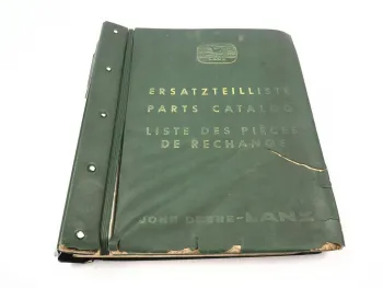John Deere 820 Dieselschlepper Ersatzteilliste Ersatzteilkatalog 1971