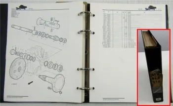 John Deere 965 975 Ersatzteilliste Mähdrescher Combines Parts Catalog