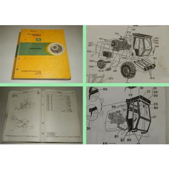 John Deere 975 975 Hydro 4 Combines parts catalog parts list 1983