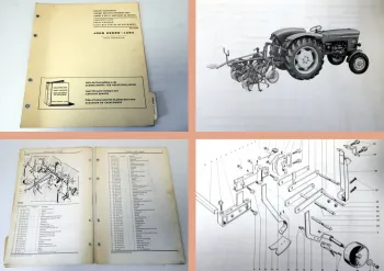 John Deere Lanz Variant Gerätereihe Ersatzteilliste Ersatzteilkatalog 1966
