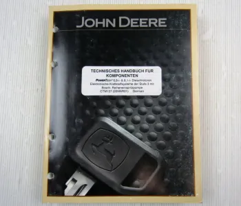 John Deere PowerTech Motor 6,8 + 8,1l Stufe 3 Kraftstoffsystem Werkstatthandbuch