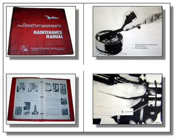 Johnson 100 PS V4 90° 2Takt Außenbordmotor Werkstatthandbuch 1971