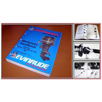 Johnson Evinrude 120 125 140 185 200 225 300 ES Außenbordmotor Werkstatthandbuch