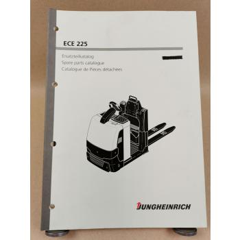 Jungheinrich ECE 225 Ersatzteilliste Spare parts Pieces Catalogue 2007