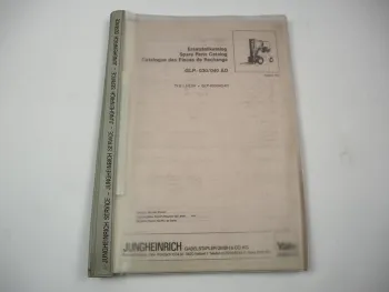 Jungheinrich Yale TFG 1,5 2,0 A GLP 030 040 AD Stapler Ersatzteilliste Parts List