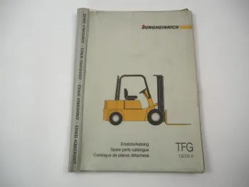 Jungheinrich Yale TFG 15 20 A GLP 030 040 AD Stapler Ersatzteilliste Parts List