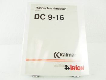 Kalmar DC 9 - 16 Gabelstapler Technisches Handbuch Service Aufbau Instandhaltung