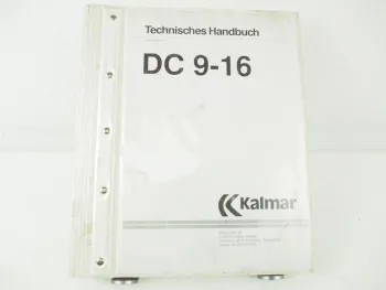 Kalmar DC 9 - 16 Gabelstapler Technisches Handbuch Werkstatthandbuch 1993