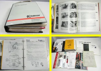 Kalmar DFQ100-D Service Handbuch Werkstatthandbuch Reparaturhandbuch ca 1989