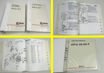 Kalmar DFQ30-50F Parts List Bedienungsanleitung Technisches Handbuch 1996/197