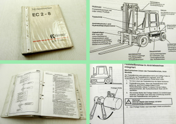 Kalmar EC 2 3,5 5 5 6 8t El Gabelstapler Technisches Handbuch Werkstatthandbuch