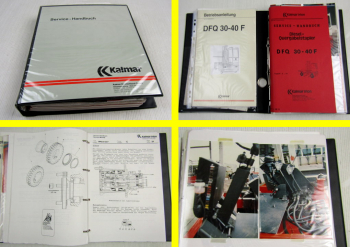 Kalmar Irion DFQ30-40 F Stapler Technisches Handbuch Werkstatthandbuch Bedienung