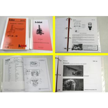 Kalmar Irion EFY20 ... 65 Technisches Handbuch Werkstatthandbuch Ersatzteilliste