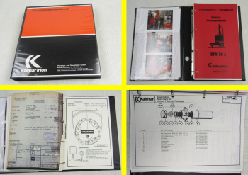 Kalmar Irion EFY20A Elektro Stapler Technisches Handbuch Werkstatthandbuch 1988