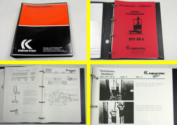 Kalmar Irion EFY20A Stapler Technisches Handbuch Werkstatthandbuch Reparatur 88