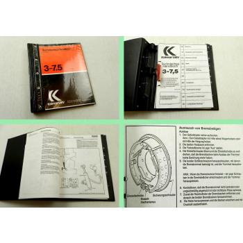 Kalmar LMV 3-7,5 Technisches Handbuch 1988 Instandhaltung Wartung Elektrik