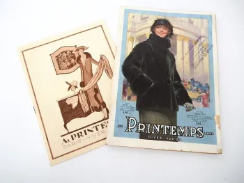 Katalog Au Printemps Paris Hiver 1924 Mode Hüte Parfüm Pelze Schmuck