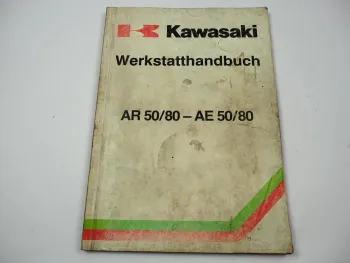 Kawasaki AR50 AR80 A1 AE50 AE80 Werkstatthandbuch Reparaturanleitung 1981