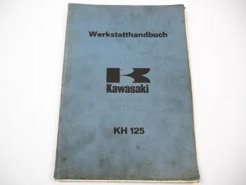 Kawasaki KH125 14 PS Werkstatthandbuch Reparaturanleitung