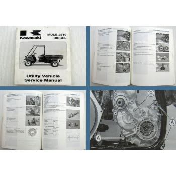 Kawasaki MULE 2510 Diesel Utility Vehicle Service Manual 1999