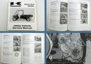 Kawasaki MULE 2510 Diesel Utility Vehicle Service Manual 1999