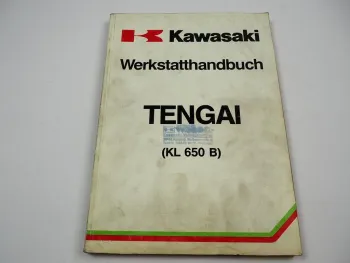 Kawasaki Tengai KL 650 B1 KL500 Werkstatthandbuch Reparaturanleitung 1989