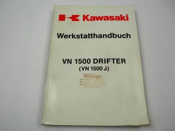 Kawasaki VN1500 Drifter Vulcan J1 Reparaturanleitung 1999 Werkstatthandbuch