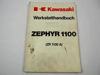 Kawasaki Zephyr ZR1100 A1 Werkstatthandbuch Reparaturanleitung ab 1992