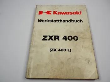 Kawasaki ZXR 400 H2 ZX400L Werkstatthandbuch Reparaturanleitung 1991