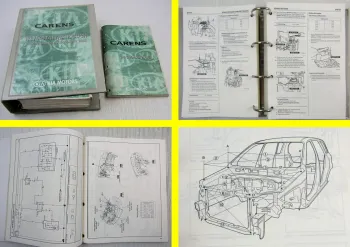 Kia Carens II Werkstatthandbuch Grundausgabe ab 2003 + Schaltpläne Elektrik