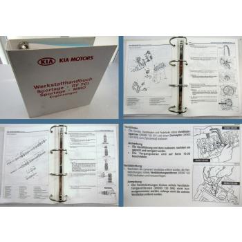 Kia Sportage RF TCI / Sportage Intercooler Turbo II Werkstatthandbuch Stand 1999
