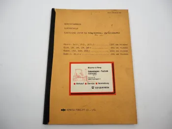 Komatsu FB 10 13 14 15 18 20 25 Stapler Elektrisches System Werkstatthandbuch