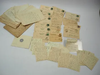 Korrespondenz Paul Geibel Reichstagsmitglied NLP Partei 1887 - 90 Briefe Karten