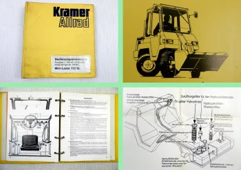 Kramer Allrad 112 SL Bedienungsanleitung Betriebsanleitung ab Nr. 118 305