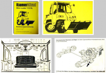 Kramer Allrad 112 SL Minilader Bedienungsanleitung