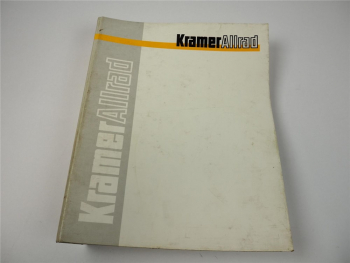 Kramer Allrad 420 Schaufellader Technische Information Service Training