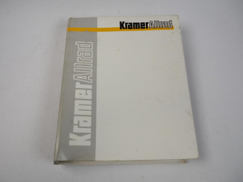 Kramer Allrad 420 Schaufellader Teleskopic Ersatzteilliste Parts List 2000