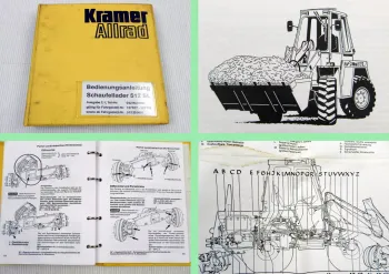 Kramer Allrad 512SL Schaufellader Betriebsanleitung Bedienungsanleitung