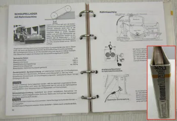 Kramer Allrad 512SL SX SLx Schaufellader Betriebsanleitung Bedienung 12/1993