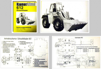 Kramer Allrad 612 Schaufellader Betriebsanleitung