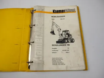 Kramer Allrad 808 812 Technische Schulung Werkstatthandbuch 1999