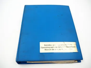 Krupp 70 GMT-AT Mobilkran Betriebsanleitung Bedienung Schaltplan 1980er Jahre