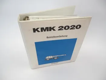 Krupp KMK 2020 Mobilkran Betriebsanleitung Bedienungsanleitung 1994
