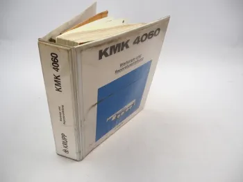 Krupp KMK 4060 Mobilkran Werkstatthandbuch Reparatur Wartungsanleitung 1991