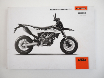 KTM 690 SMC R Motorrad Bedienungsanleitung Betriebsanleitung 2020