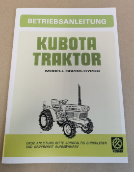 Kubota B6200 B7200 Traktor Betriebsanleitung