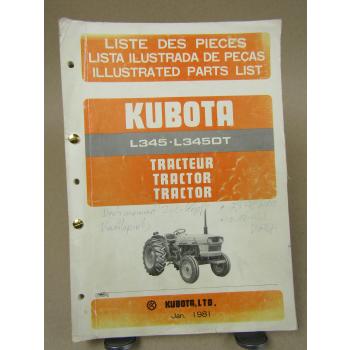 Kubota NA 1900 2200 2600 3050 3200 3500 Generator Parts List Pieces rechange 86