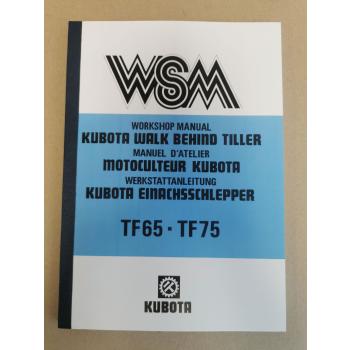 Kubota TF65 TF75 Werkstatthandbuch Workshop Manual Manue. D´Atelier